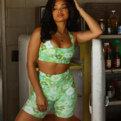 Active Cross Back Crop Top – Appletini<Kulani Kinis Outlet