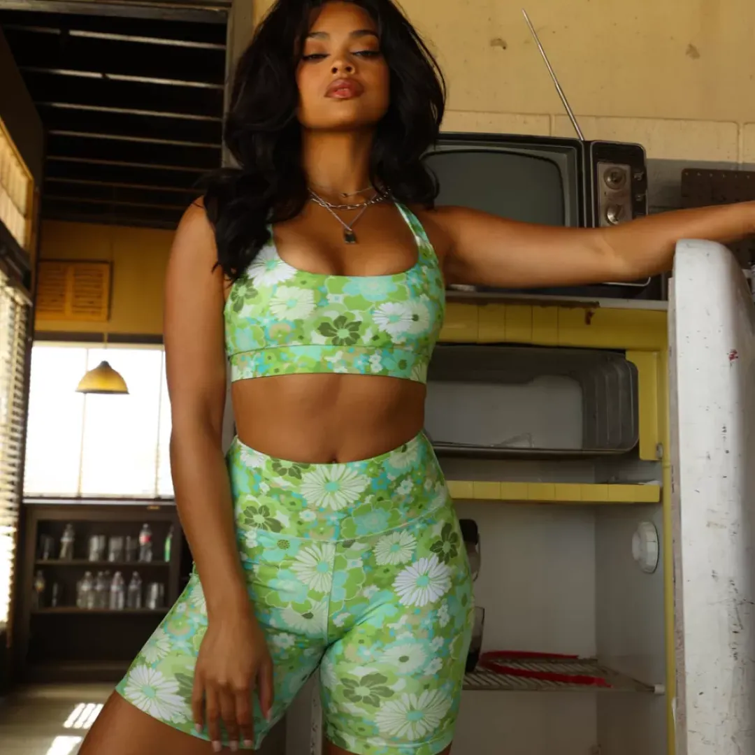 Active Cross Back Crop Top – Appletini<Kulani Kinis Outlet