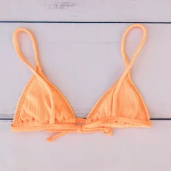 Bikini Tops Bralette Bikini Top – Mango Ribbed<Kulani Kinis Cheap