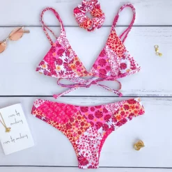 Bikini Tops Scoop Triangle Bikini Top – Sahara<Kulani Kinis Store