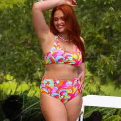 Crop Tie Back Bikini Top – Juicy Fruit New Arrivals<Kulani Kinis Online