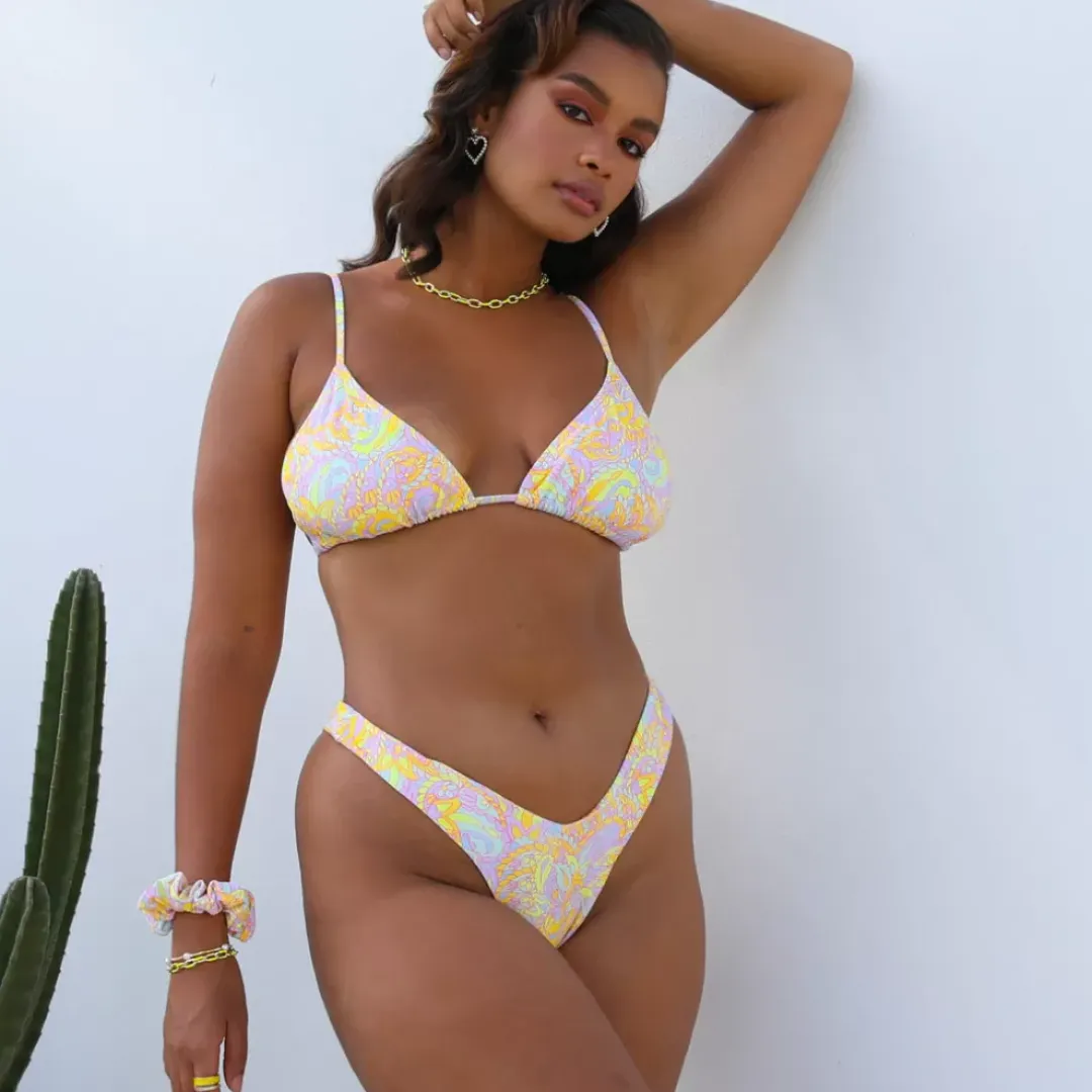 New Arrivals Y Cheeky Bikini Bottom – Whipped Wonder<Kulani Kinis Best