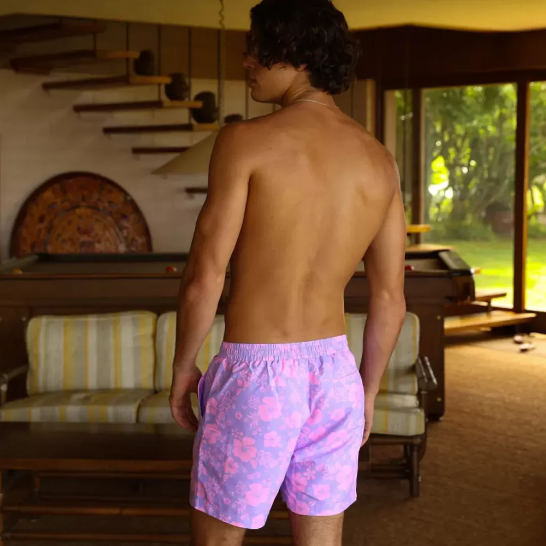 New Arrivals Men'S Swim Trunks – Hibiscus Haze<Kulani Kinis New