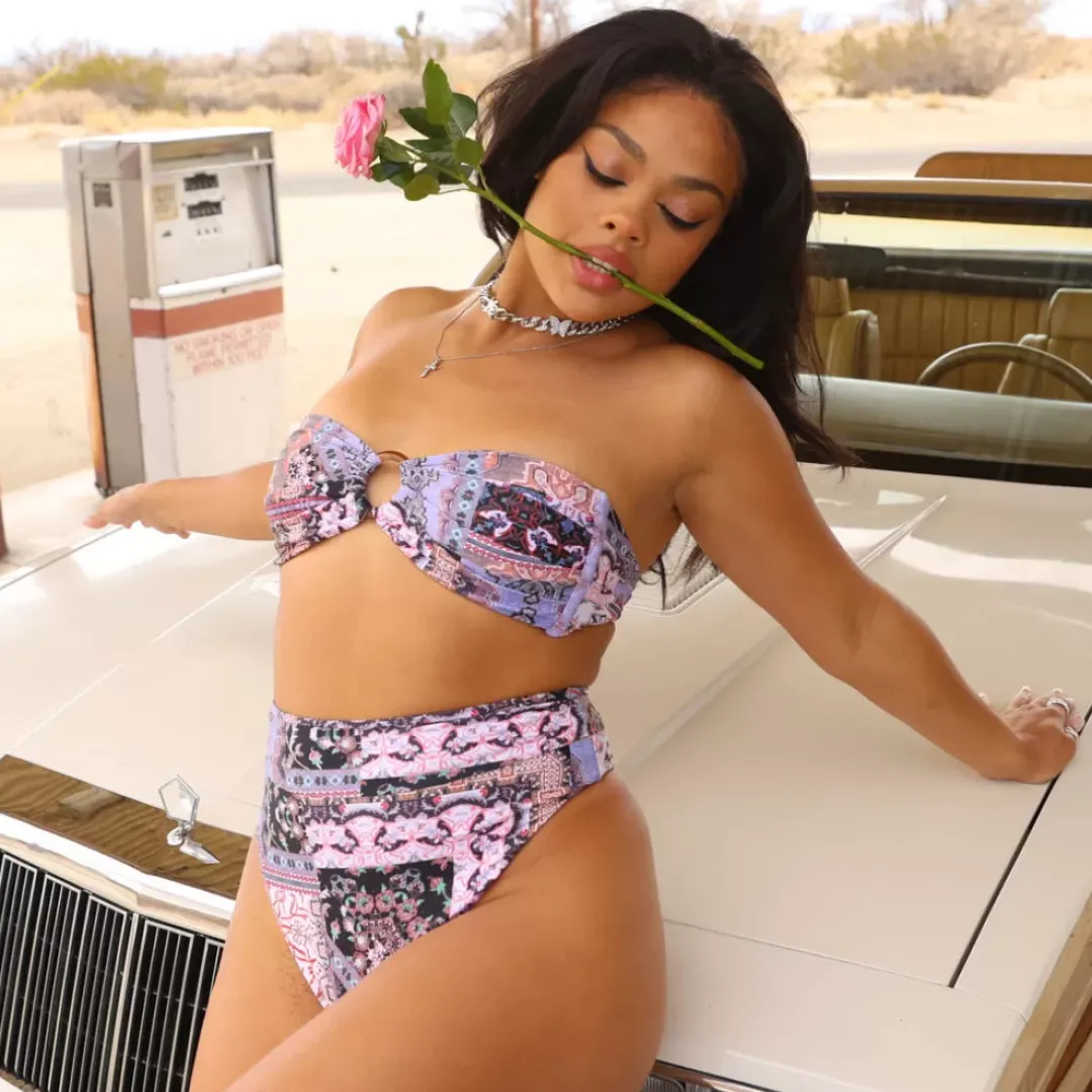 New Arrivals High Hip Cheeky Bikini Bottom – Moonlight Motel<Kulani Kinis Flash Sale