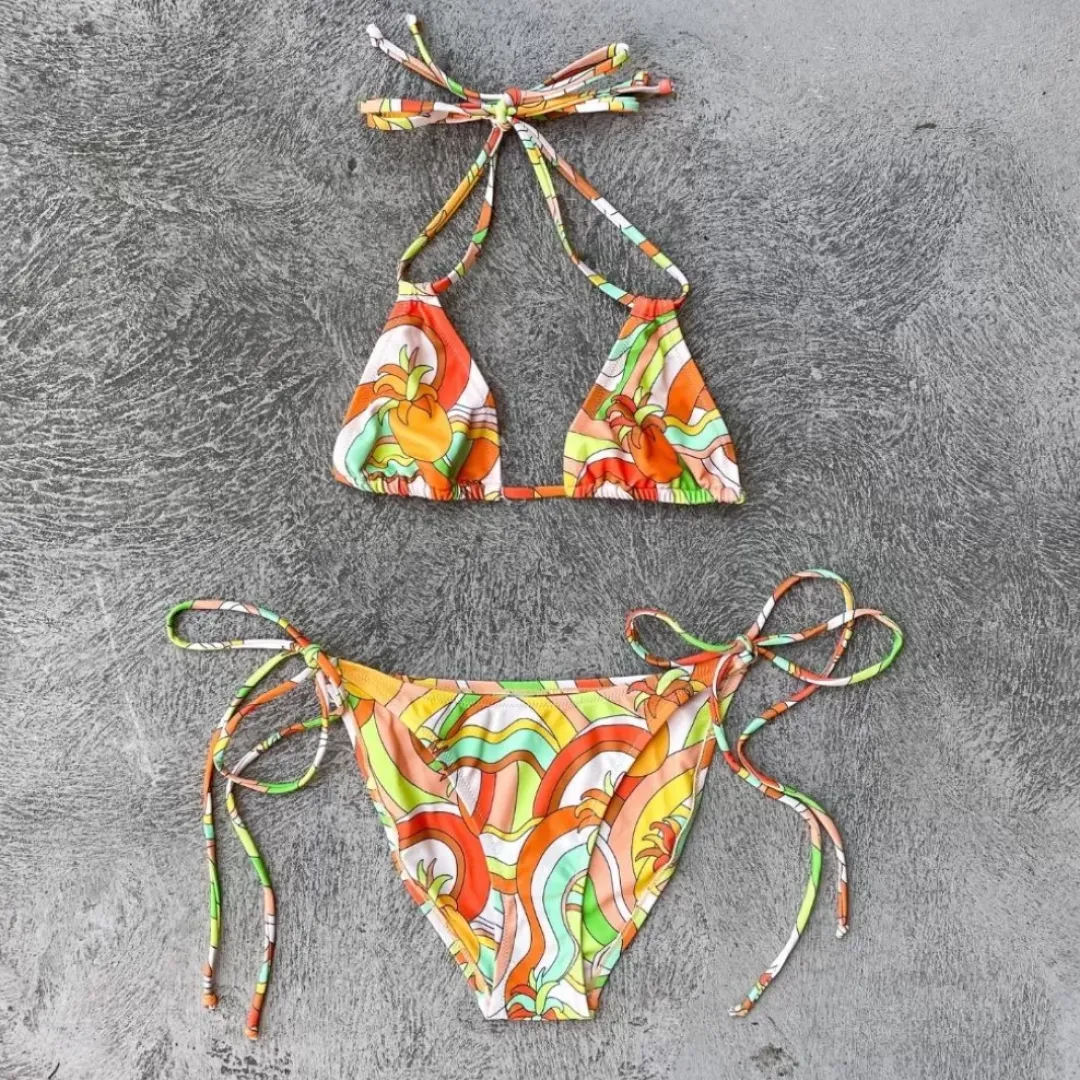 New Arrivals Halter Bralette Bikini Top – Road Runner<Kulani Kinis Store
