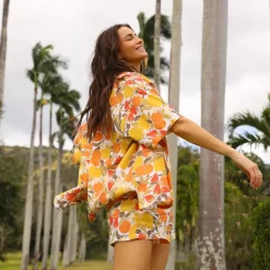 Oversized Linen Shirt – Limoncello New Arrivals<Kulani Kinis Cheap